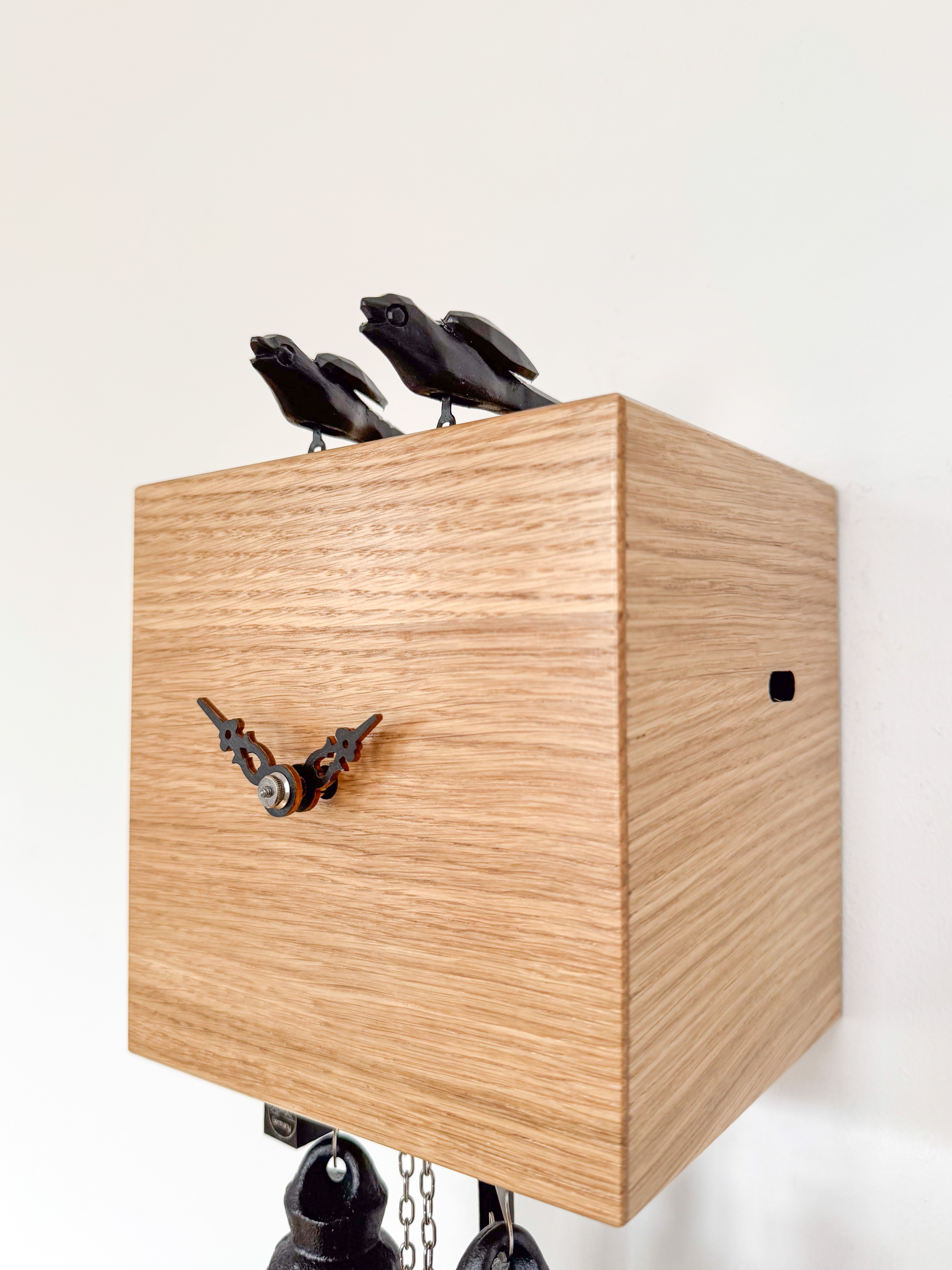 DUETT - Design Kuckucksuhr (natur) Rombach & Haas