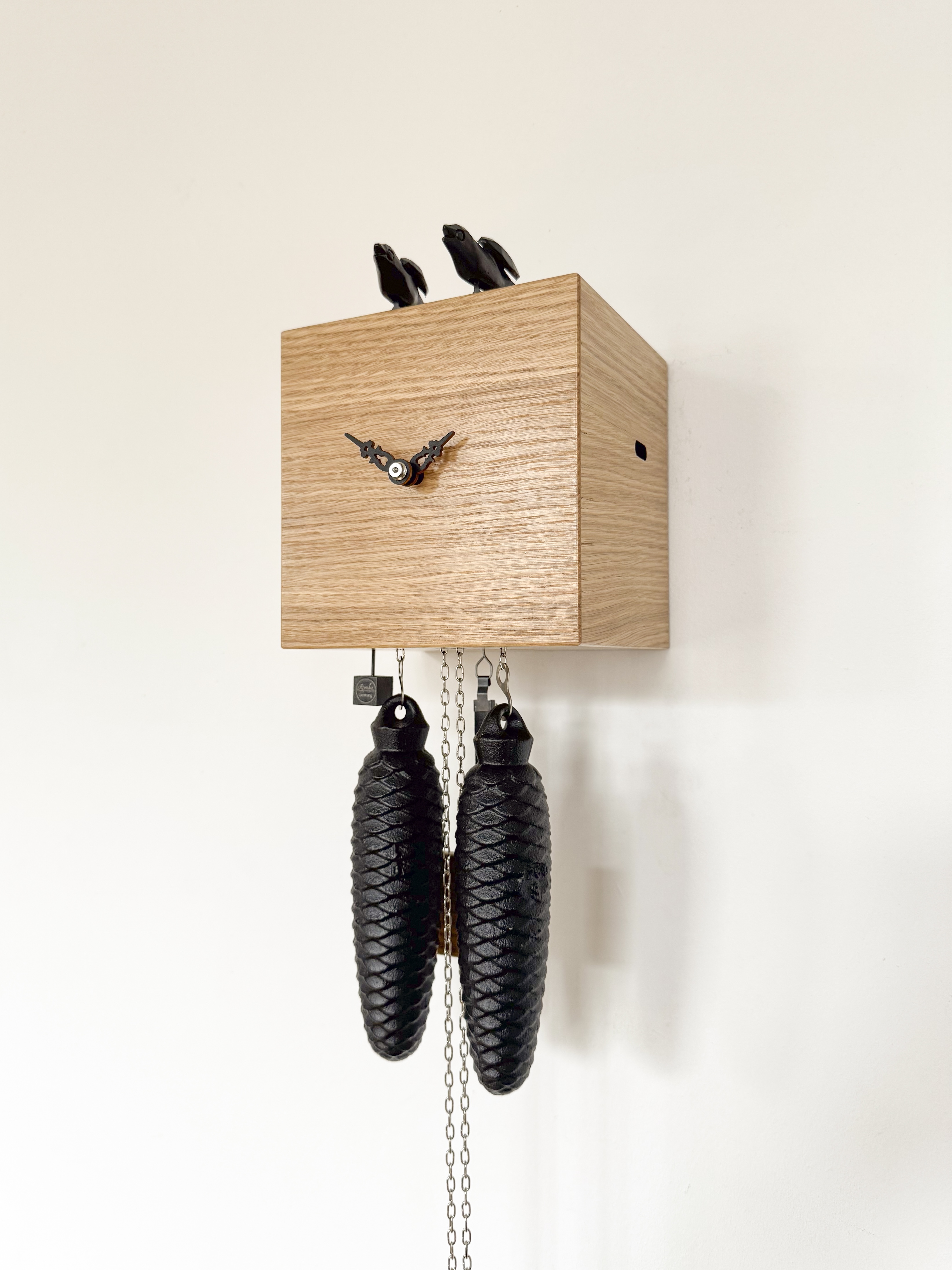 DUETT - Design Kuckucksuhr (natur) Rombach & Haas