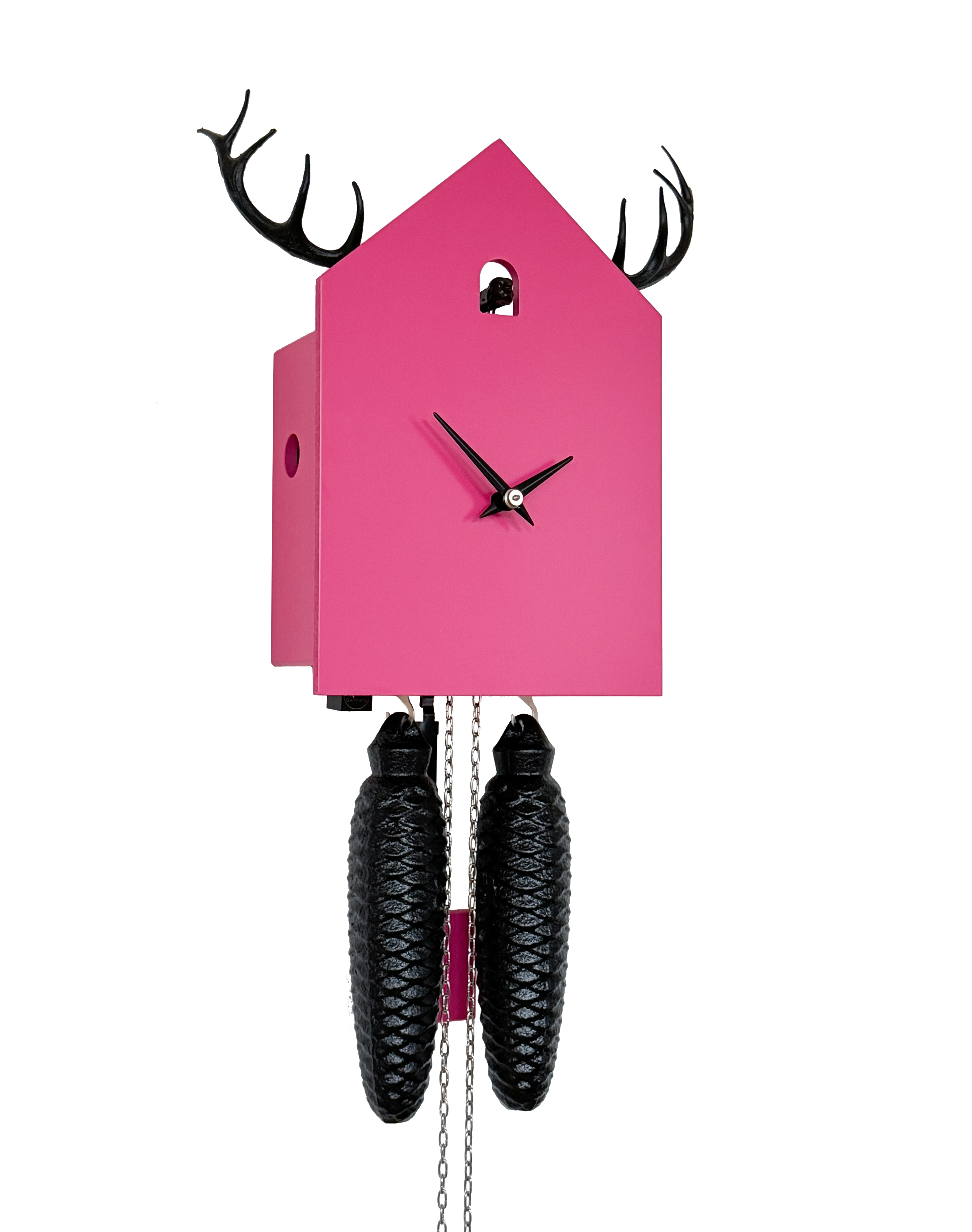 STYLE - Design cuckoo clock (pink/black) Rombach & Haas