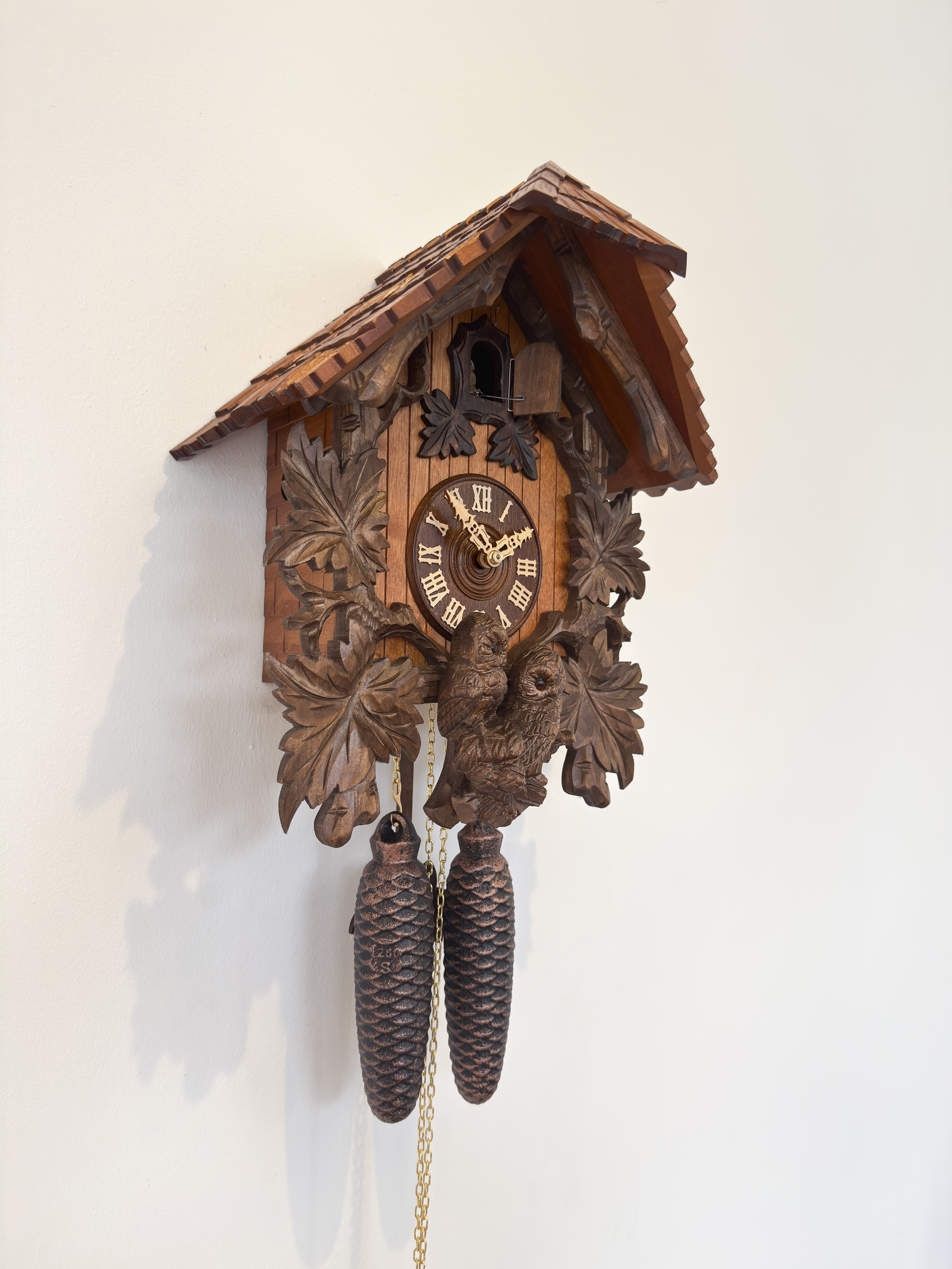 TRADITION - 🦉 Owl-clock Black-Forest-Clock by Rombach & Haas 