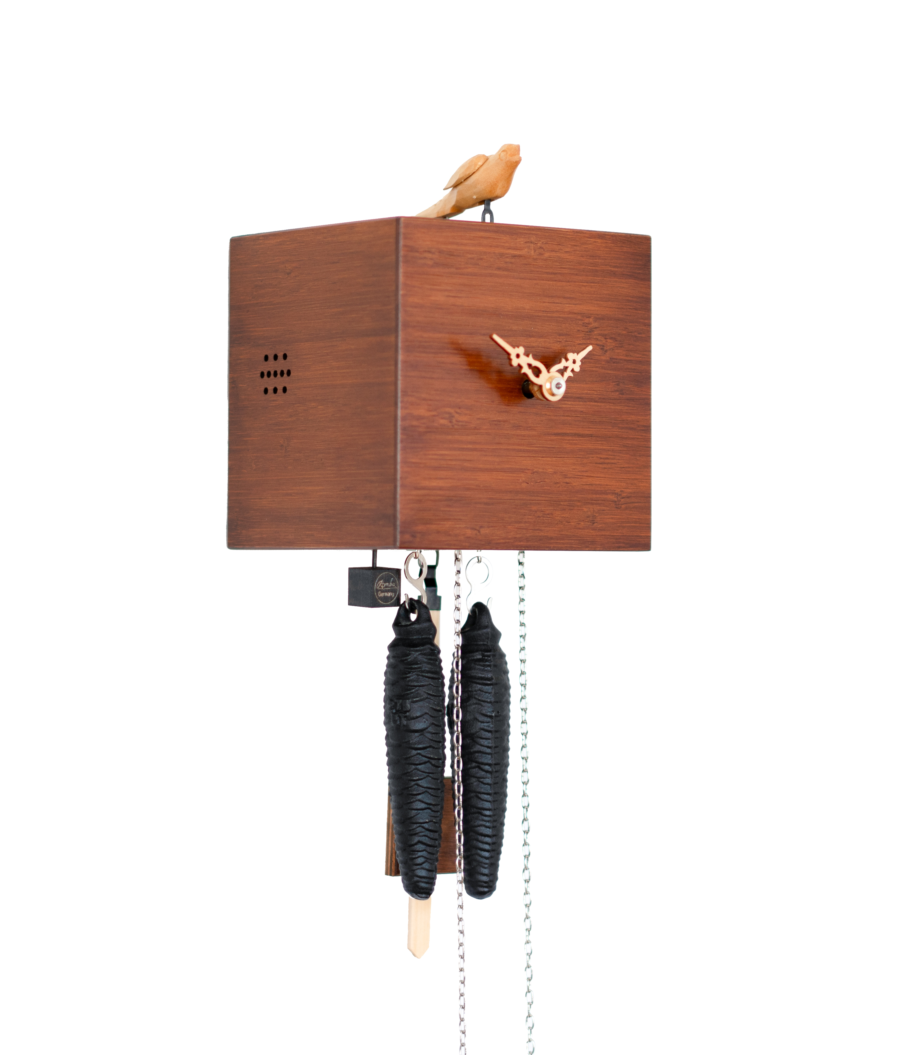 DUETT - (1-Tag) Design Kuckucksuhr (braun) Rombach & Haas