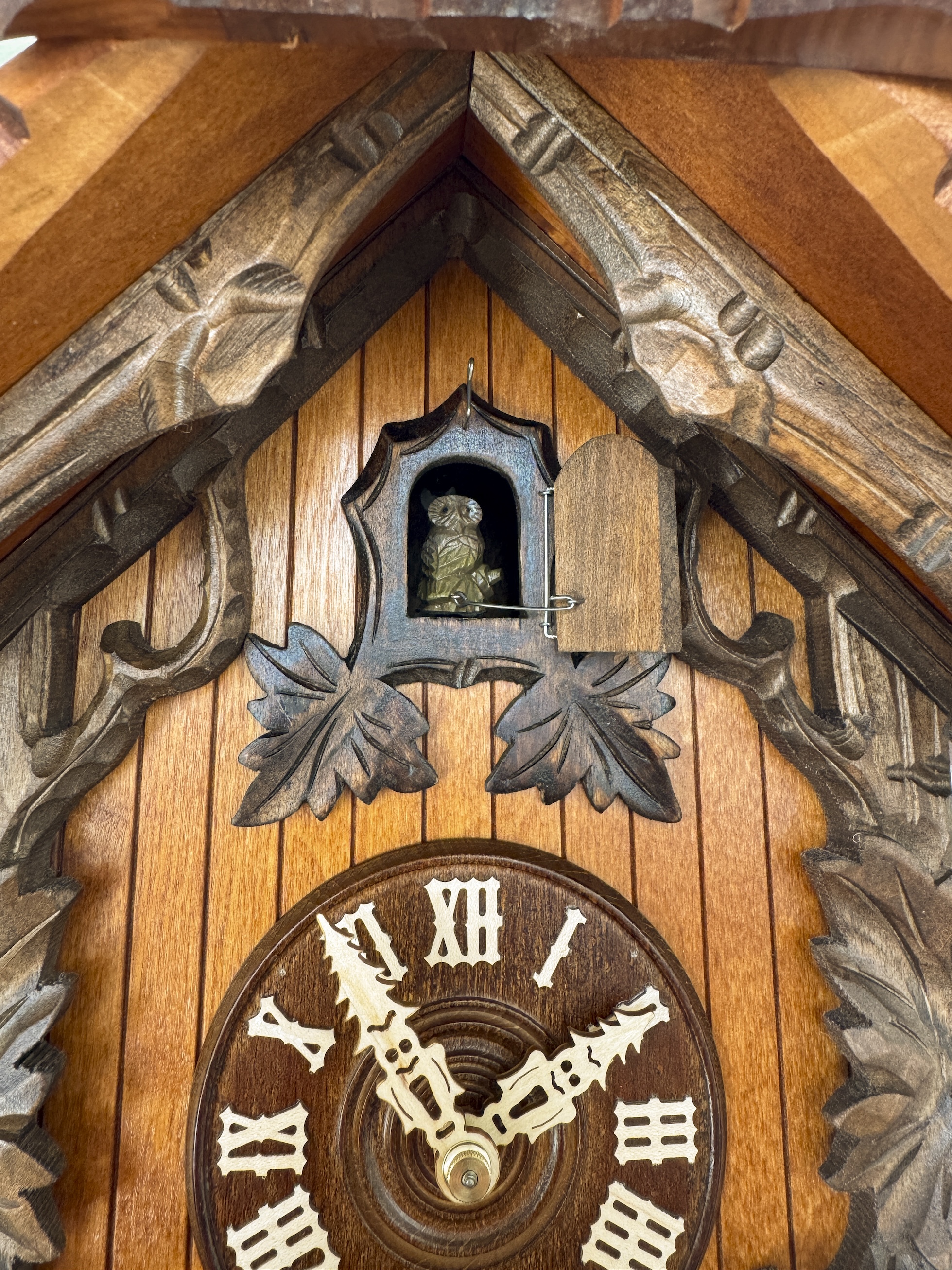 TRADITION - 🦉 Owl-clock Black-Forest-Clock by Rombach & Haas 