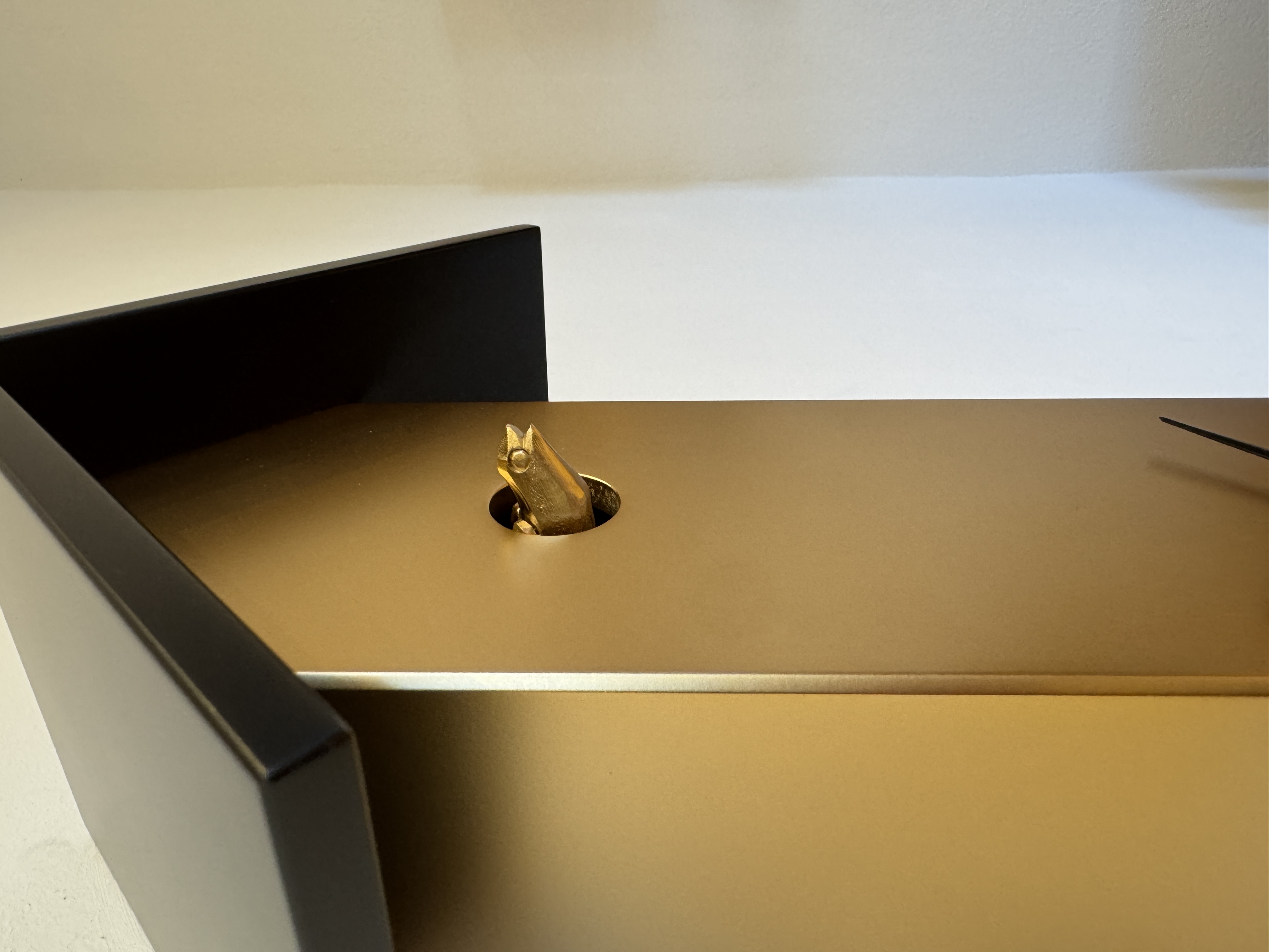 CLASSIC "Exclusiv Gold" Design Cuckooclock Rombach & Haas
