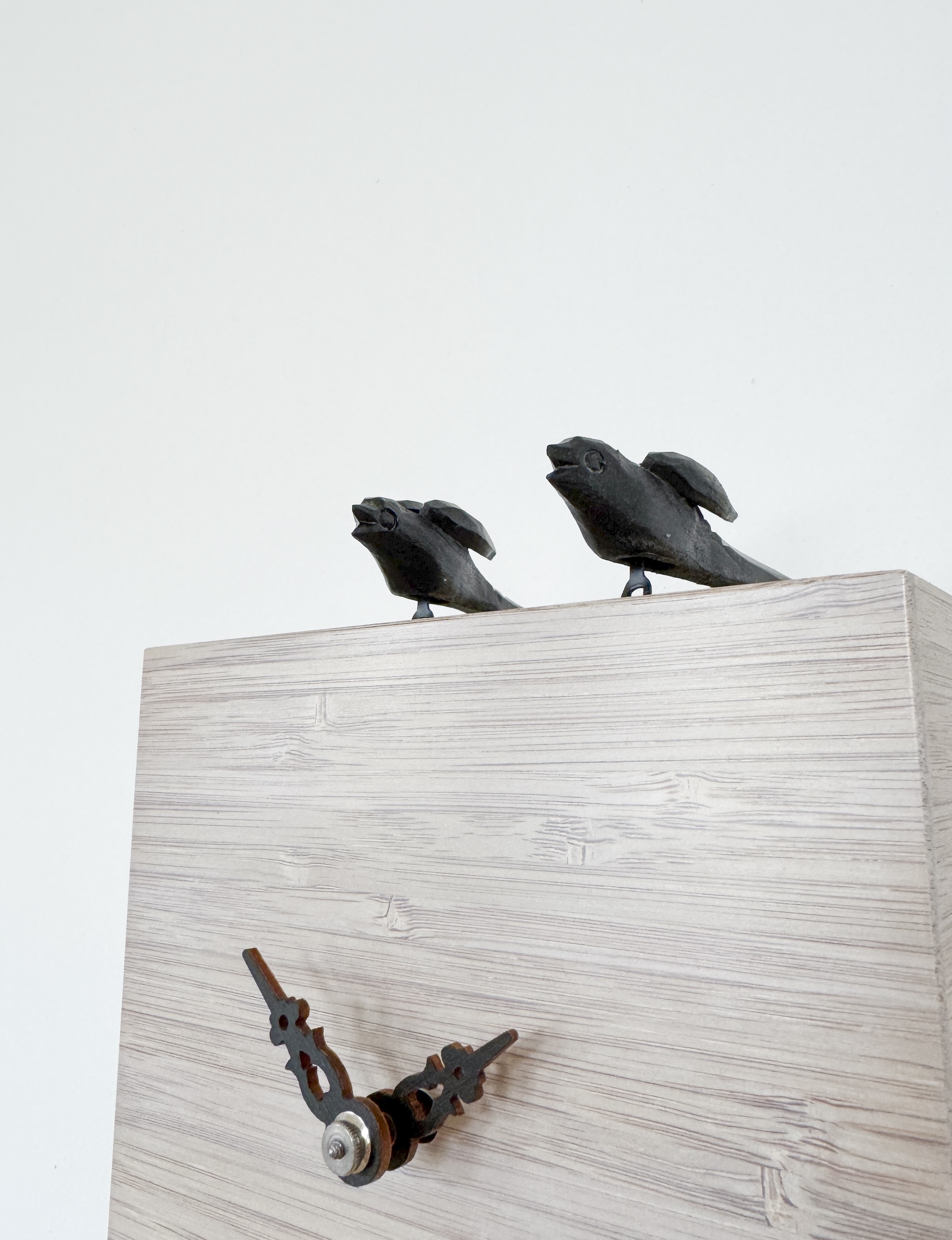 DUETT - Design Kuckucksuhr (lasur hell) Rombach & Haas