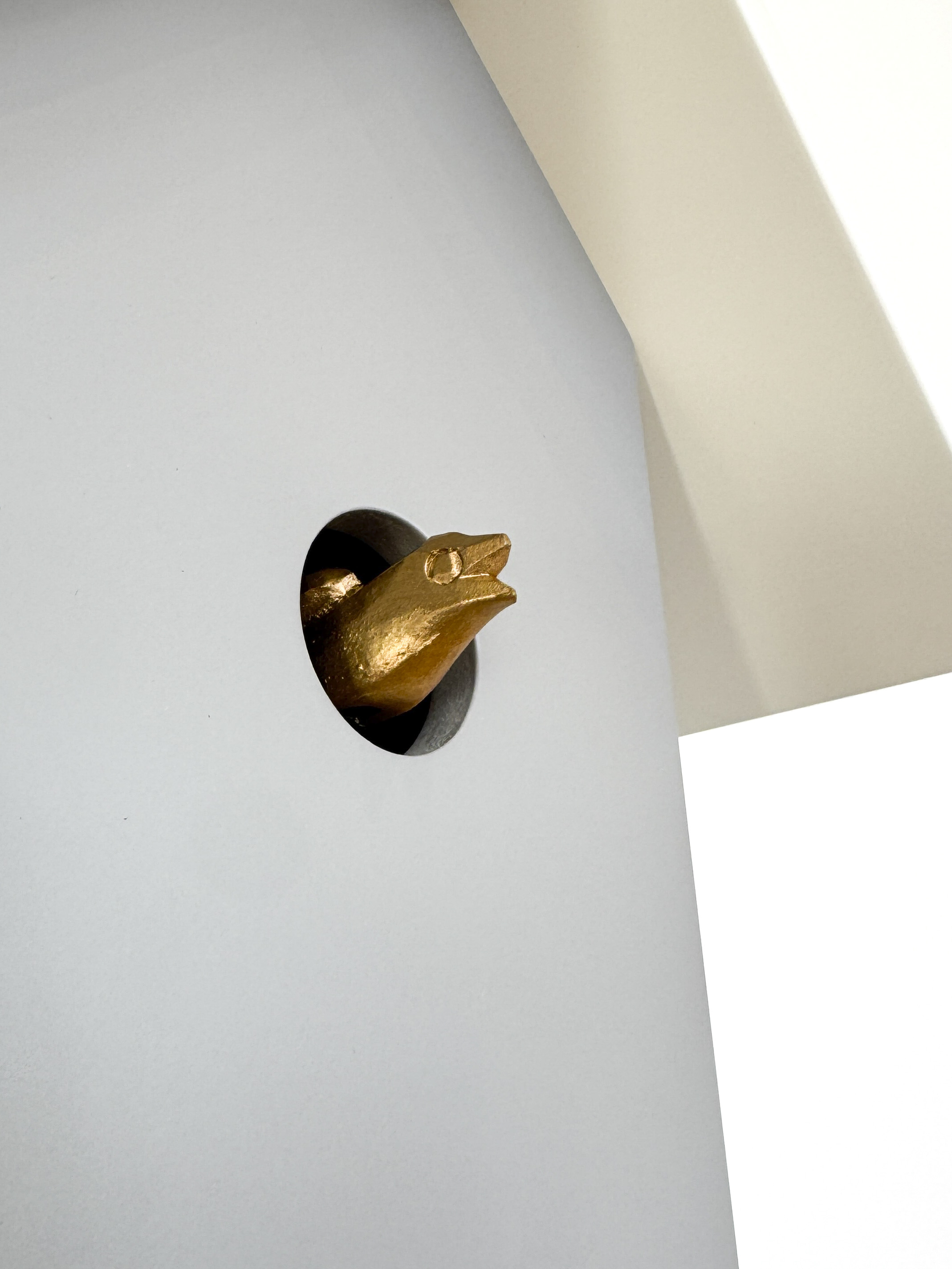 CLASSIC - Design cuckoo clock (grey/gold/silver) Rombach & Haas