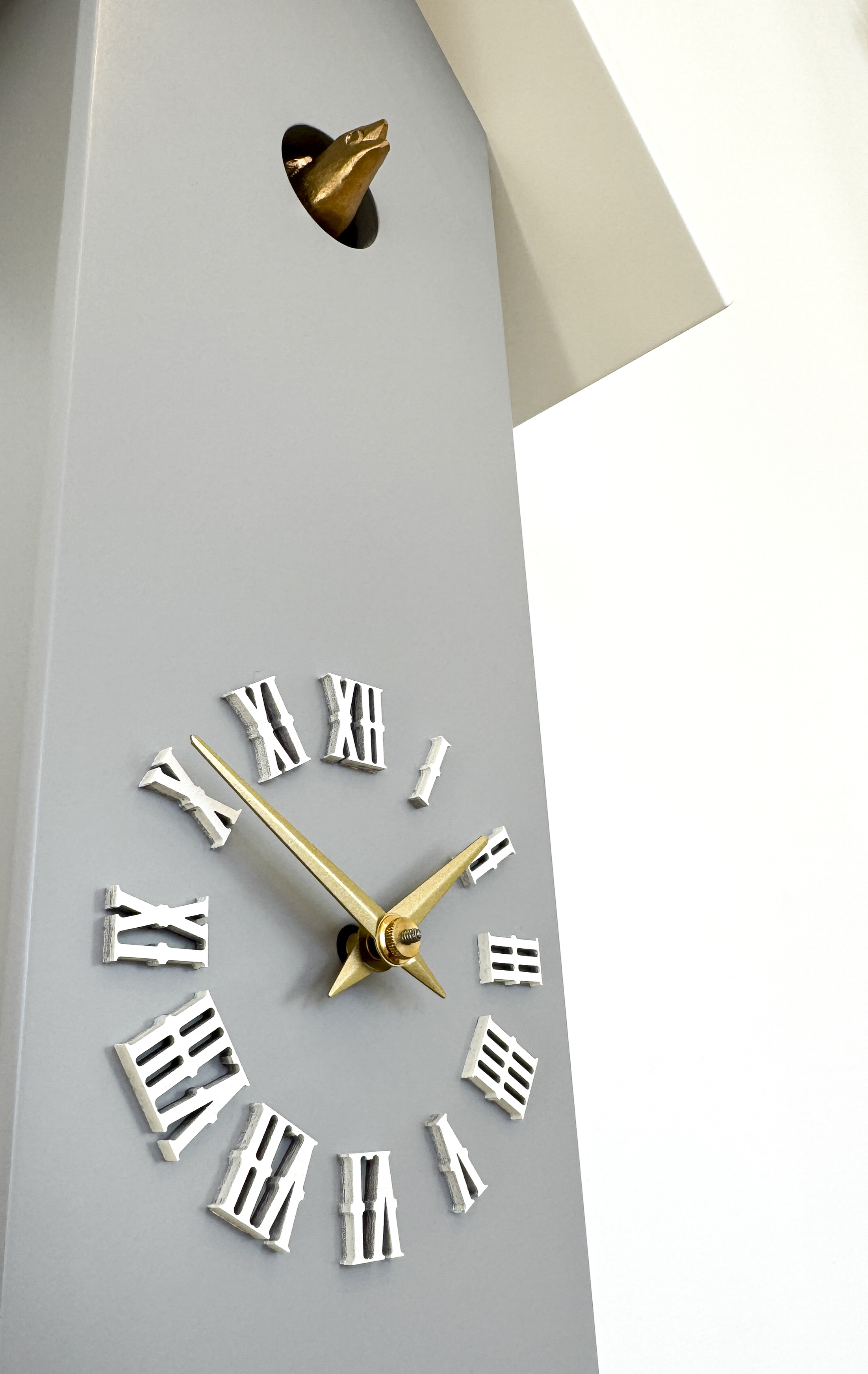 CLASSIC - Design cuckoo clock (grey/gold/silver) Rombach & Haas