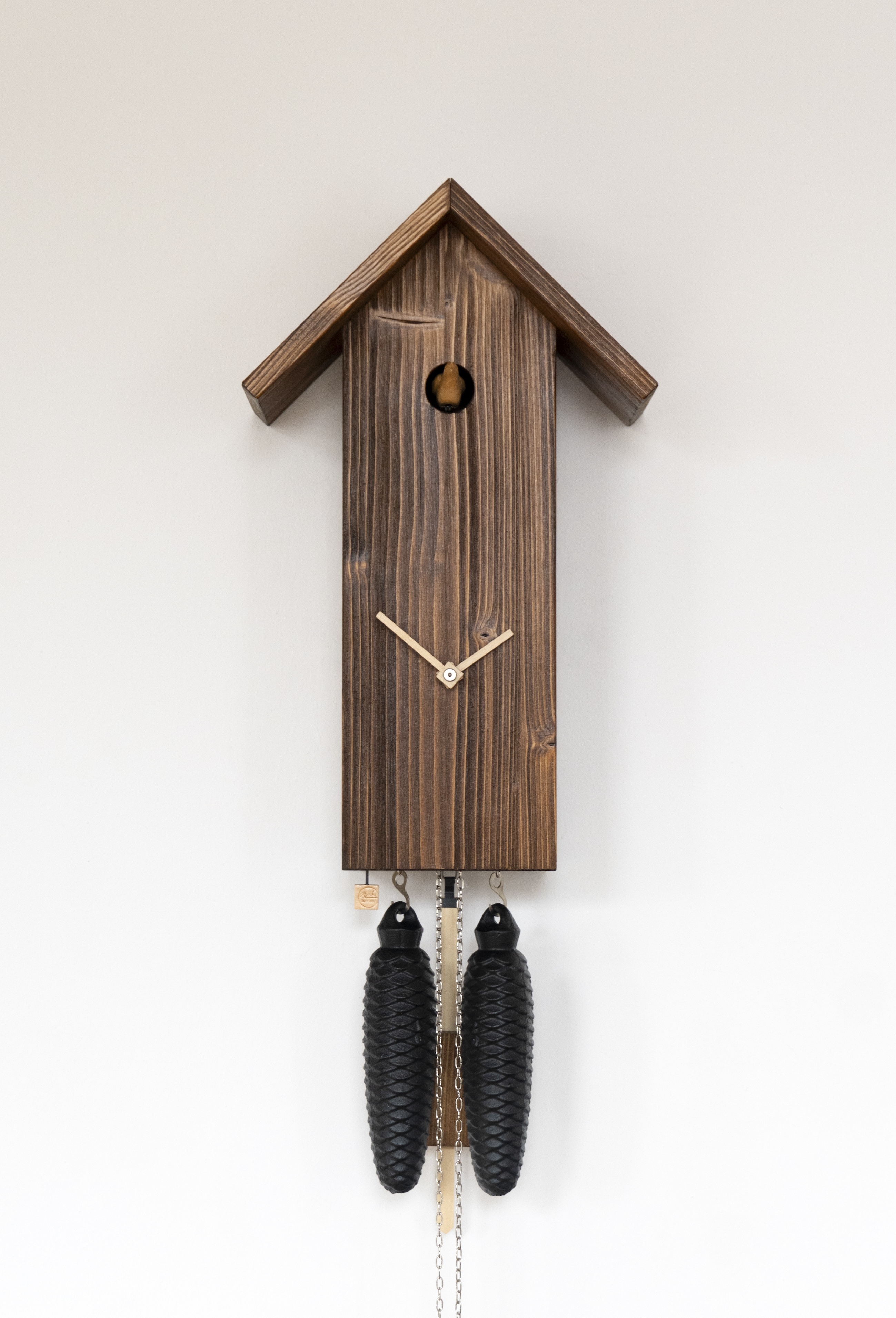 Kuckucksuhr Vogelhaus braun