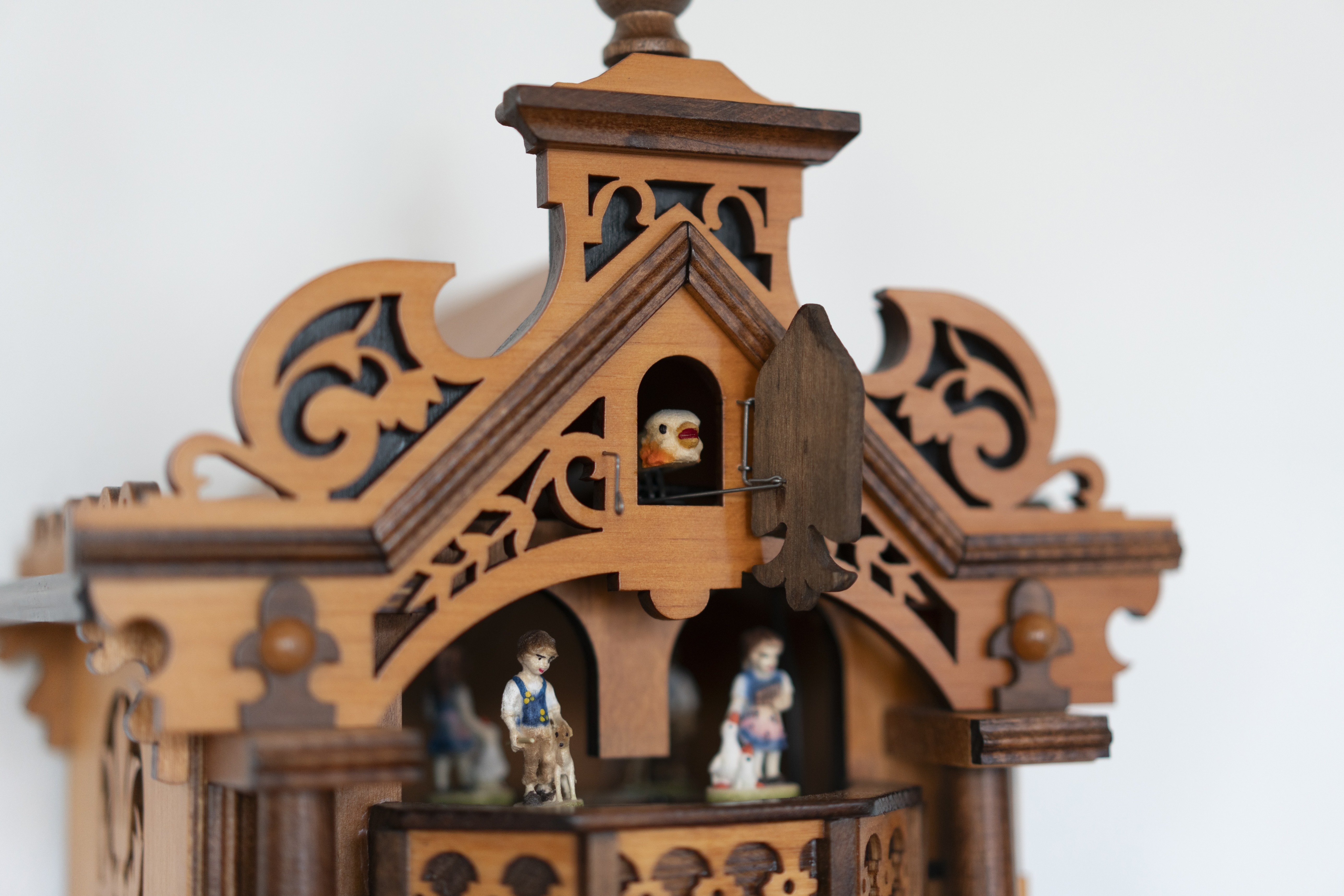 TRADITION - Musik Kuckucksuhr Nachbau von 1870 von Rombach & Haas