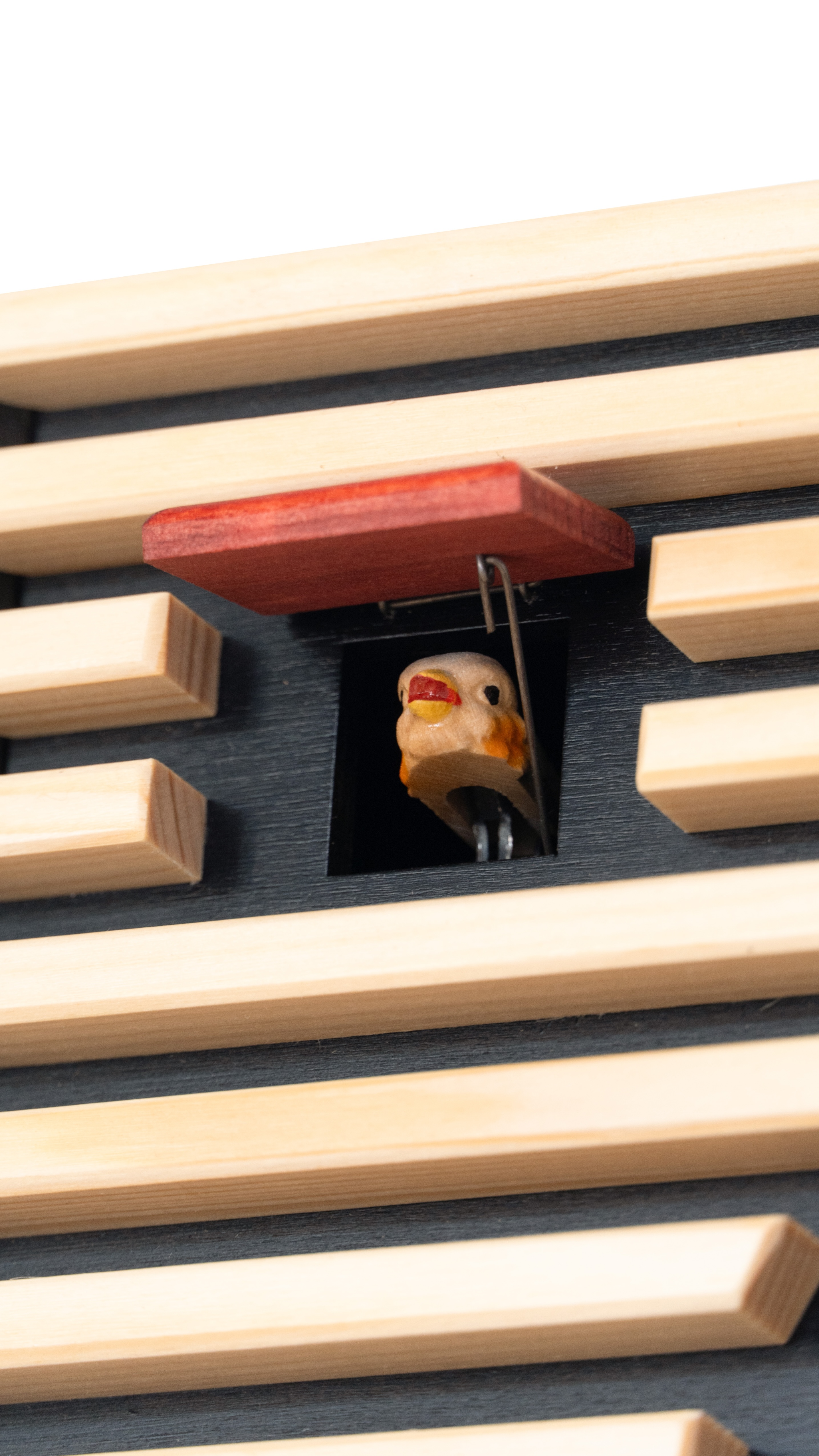 BAUHAUS - Design Kuckucksuhr (schwarz) Rombach & Haas